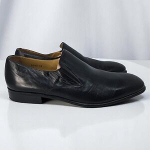 Florsheim Royal Imperial Dress Shoes Leather Oxfords Formal Men 12M Black Brazil